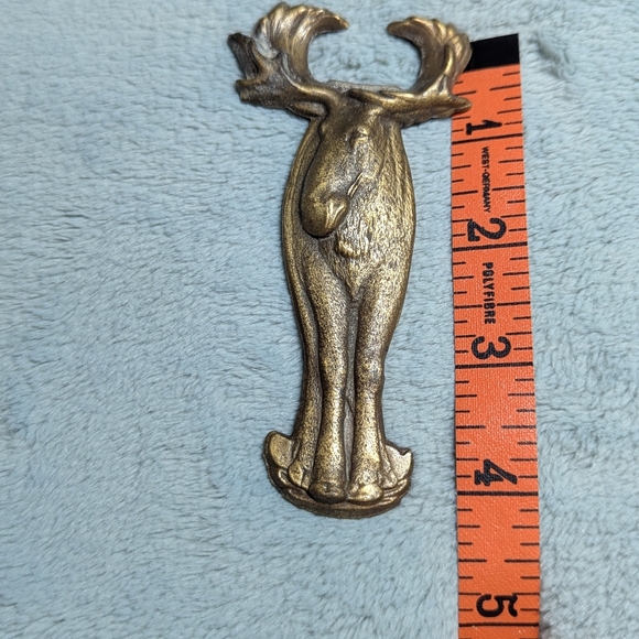 Vintage 1999  Brass Moose Bottle Opener - Picture 5 of 5